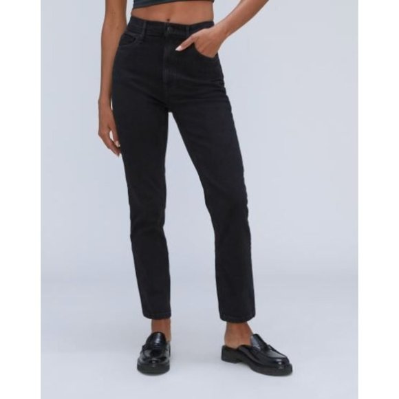 Everlane Denim - Everlane The Original Cheeky Jeans Coal Size 30 Crop NWT